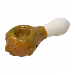4.7" Old Wise Man Ceramic Hand Pipe [WSG007]